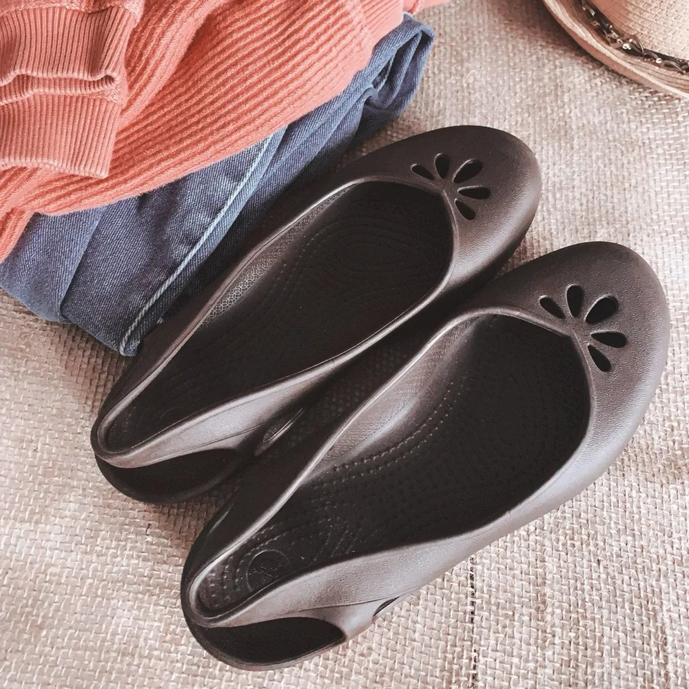 CROCS Taylor sling back flats - Picture 3 of 6